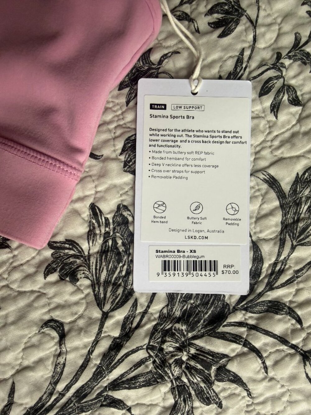 BNWT LSKD Stamina Sports Bra - Picture 4 of 5